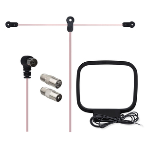 Excelente <span class=keywords><strong>antena</strong></span> de bucle AM y <span class=keywords><strong>Antena</strong></span> de cable desnudo de 2 pines dipolo FM <span class=keywords><strong>para</strong></span> receptor de hogar <span class=keywords><strong>Bluetooth</strong></span> de Radio ndoor - Product Image 2