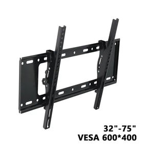 <span class=keywords><strong>Support</strong></span> <span class=keywords><strong>mural</strong></span> pour écran LCD <span class=keywords><strong>TV</strong></span> robuste pour écran de 32 à 75 pouces, capacité de 60 kg, angle de carrelage ±15 °   VESA 600*400mm Max, réglable en hauteur - Product Image 3