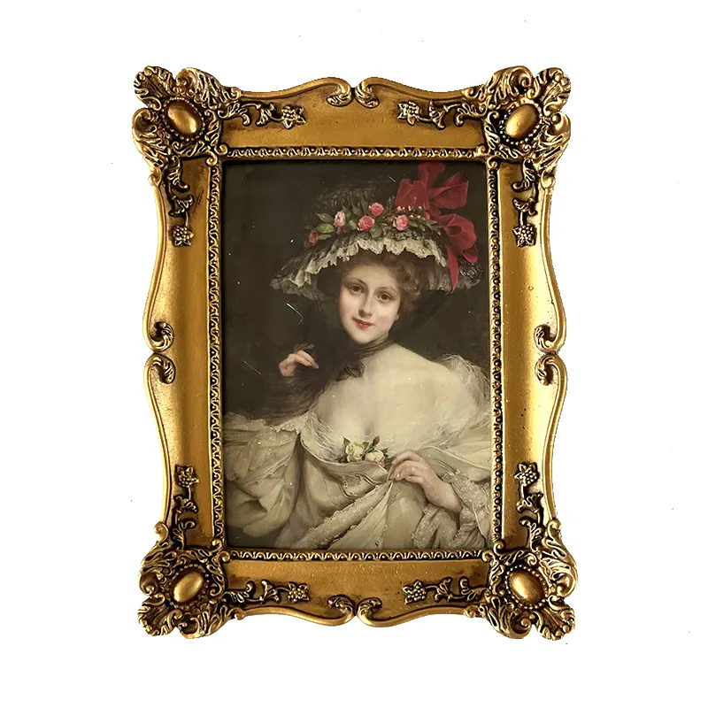 Telaio Società Langley Gamma Ornato Oro Picture Photo Frames con il Monte