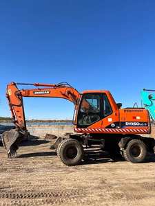 Top Gebruikte <span class=keywords><strong>Doosan</strong></span> DH150w-7 Dh150 W Dh150 Dh140 W 210 W Graafmachines Gebruikte <span class=keywords><strong>Doosan</strong></span> Dh150/140/210 Wielgraafmachine - Product Image 5