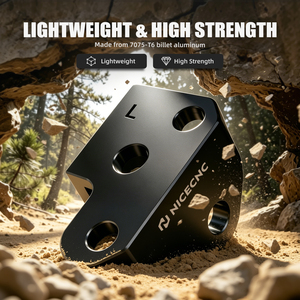 NICECNC per <span class=keywords><strong>Yamaha</strong></span> YZ450F <span class=keywords><strong>YZ</strong></span> 450F 2023-2026 YZ250F <span class=keywords><strong>YZ</strong></span> <span class=keywords><strong>250F</strong></span> 2024 2025 2026 Staffe di Montaggio Offset in Alluminio per Pedane Poggiapiedi - Product Image 5