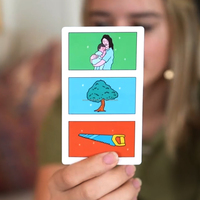 Usine en gros personnalisé imprimé deviner les défis amusant acte sur Charades mot carte jeu de société pour adultes