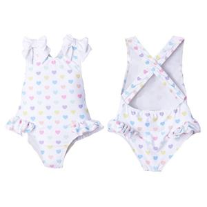 Traje de Baño de una Pieza con Encaje para Niñas, Bonito Traje de Baño para Bebés, Bikini Infantil, Trajes de Baño para Niños - Product Image 2