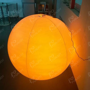 <span class=keywords><strong>Boule</strong></span> géante gonflable menée Offre Spéciale de ballon de couleur de changement d'éclairage de 2m pour la décoration gonflable de partie - Product Image 2