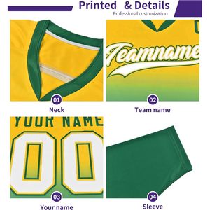 Camiseta de Hockey sobre Hielo Personalizada, Sublimada, Cuello en V, Manga Larga, Absorbe la Humedad, Uniformes Unisex para Hombres, Mujeres, Jóvenes y Niños - Product Image 6