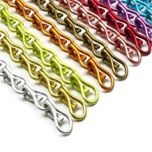 カーテン用カラー装飾アルミダブルジャックチェーン - Product Image 1