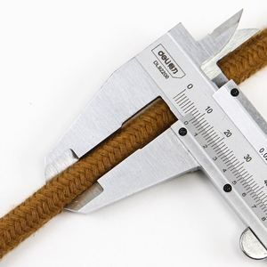 Corde épaisse en polyester tricoté multi-brins de 4 mm, couleur naturelle, douce, pour le bricolage – Offre spéciale - Product Image 6