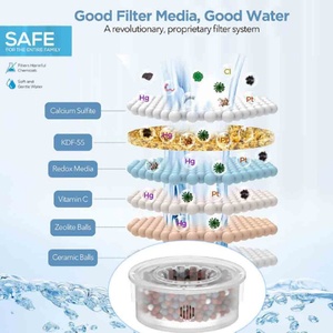 Cabezal de Ducha de Lluvia Cromado de Alta Presión de 5 Pulgadas con Rosca de 1/2 Pulgada, Cabezal de Ducha de Alto Flujo para Baño - Product Image 4