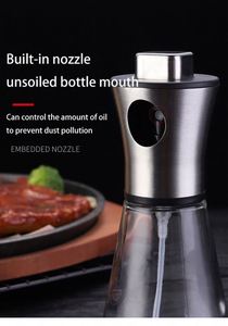 Best Selling Novel Design Glass Oil Sprayer Refillable Oil Spray <b>Bottle</b> for Home Kitchen Tool - Product Image 2