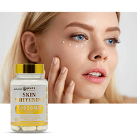 Capsules de blanchiment de la peau halal de qualité supérieure, glutathion, collagène, réduction des taches brunes, anti-âge, peau éclatante, compléments alimentaires à base de plantes