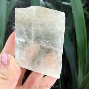 Cubo di Calcite Bianca Naturale Trasparente, Cristallo Curativo, Pietra Grezza di Calcite Bianca per Decorazione e Regalo - Product Image 6