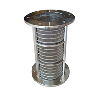 Équipement autonettoyant écran baril coin maille écran panier Johnson filtre tambour vis extrusion déshydratation écran baril