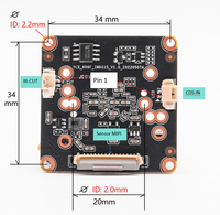Kit de Placa de Vigilancia con IA de Doble Luz SSC378QE+imx415 con Reconocimiento Facial para Control de Acceso a Entradas