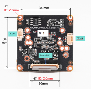<span class=keywords><strong>Kit</strong></span> <span class=keywords><strong>de</strong></span> Placa <span class=keywords><strong>de</strong></span> Vigilancia con IA <span class=keywords><strong>de</strong></span> Doble Luz SSC378QE+imx415 con Reconocimiento Facial para Control <span class=keywords><strong>de</strong></span> Acceso a Entradas - Product Image 1