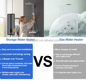 Bán Buôn Lớn 100L 200L 300L 500L Khách Sạn Nhà Phòng Tắm Nồi Hơi Công Nghiệp Vòi Hoa Sen Geyser Lưu Trữ Điện Máy Nước Nóng - Product Image 6