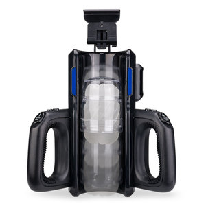Macchina a Spinta <span class=keywords><strong>con</strong></span> Dispositivo a Pistone di Grandi Dimensioni, Massaggiatore Elettrico Automatico Palmare per Masturbazione Maschile <span class=keywords><strong>con</strong></span> Supporto per Telefono - Product Image 2