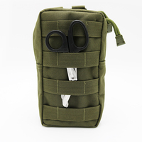 Trousse de premiers secours en nylon Gauke, certifiée CE/ISO, sac compact pour les urgences en plein air