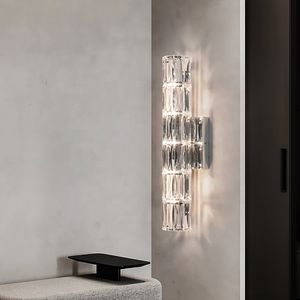 Tendance Moderne Creative Simple villa Cristal Applique Murale pour salon hôtel Chevet - Product Image 5