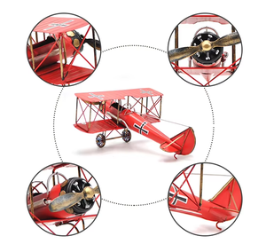 Modèles d'avions décoratifs intérieurs d'avion de chasse moulés sous pression pour salon chambre chambre d'enfants ou décoration de couloir pour restaurants - Product Image 6