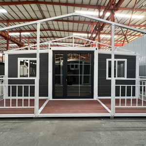 40英尺定制集装箱房带室外露台快速搭建模块化预制建筑 - Product Image 4