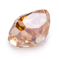 Messi Gems GRA Pierre synthétique Moissanite couleur champagne taille coussin