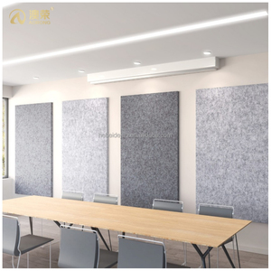 Panneau acoustique insonorisant pour pièce, épaisseur personnalisée, idées de décoration pour salon, nouveau matériau décoratif, panneau mural acoustique de 9 mm - Product Image 3