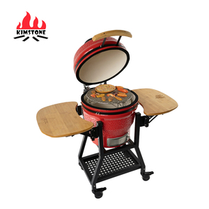 Hot Sale Auplex 18 Inch Outdoor BBQ <span class=keywords><strong>Grill</strong></span> Large Kamado <span class=keywords><strong>Grill</strong></span> Charcoal Smoker with  Stainless Steal for Indoor and Outdoor - Product Image 4