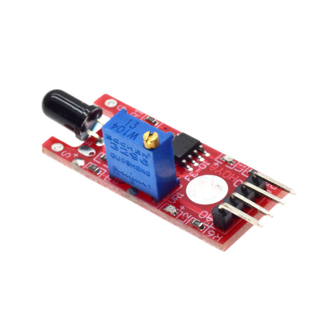 KY-026 4Pin Flame Sensor Module Red Board Speaker Player Microphone Module KY026
