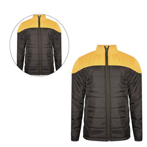 Premium Quality Men's High Street Winter Jackets Quality Custom Label <b>Canvas</b> Stand Collar Winter Zipper Closure Reversible - Product Image 6