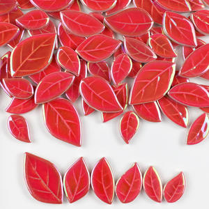 สติ๊กเกอร์ติดผนังลายโมเสคเซรามิก 200 กรัม ลายดอกไม้ ต้นไม้ ใบไม้ แมลง ผีเสื้อ สำหรับตกแต่ง แบบลอกและติด - Product Image 6