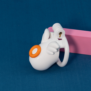 Ninghao Originale Angel Boy Cintura di Castità Maschile con Lucchetto, Gabbia per Pene in Plastica Piccola, Dispositivo per Cuckold, Giocattolo Sessuale per Adulti da Uomo - Product Image 4
