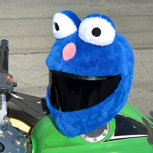 Fundas de Casco de Motocicleta de Felpa Suave, Personalizables, con Estilos Geniales, Lindos y Divertidos, Colección de Fundas de Casco Originales y Peculiares - Product Image 3