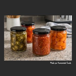 Pot en verre pour miel de qualité alimentaire en stock - Product Image 5