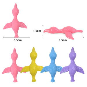 Juguete Antiestrés de TPR, Animal Elástico y Suave, Tirachinas de Flamenco, Catapulta, Juguetes para Niños y Niñas - Product Image 5