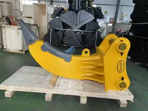 Demolition Heavy Duty Rock Ripper Customized Design Supported For 10-40ton Excavator