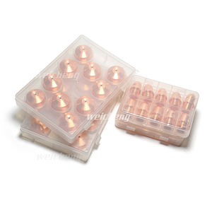 Koperen Plasma Snijden Verbruiksartikelen Voor <span class=keywords><strong>Cebora</strong></span> P150/Cb150 Elektrode Pr0034 C1376 Tips Nozzles Pd0026 Fit Voor <span class=keywords><strong>Cebora</strong></span> - Product Image 6