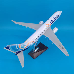 โมเดลเครื่องบิน Fly Dubai Boeing <span class=keywords><strong>B737</strong></span> ขนาด 40 ซม. สเกล 1/<span class=keywords><strong>100</strong></span> ทำจากเรซิ่น ของขวัญตกแต่ง สามารถปรับแต่งได้ พร้อมฐานตั้งโชว์ - Product Image 6