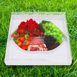 Boîte en carton pour charcuterie et friandises, en forme de lèvres, avec couvercle, pour la fête des mères et la Saint-Valentin - Product Image 1