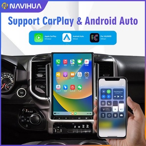 Navihua 14.4 Inch Multimedia Player GPS Navigation for Dodge RAM 2019-2022 Wireless Carplay Car Radio Android 13 Auto <b>Stereo</b> - Product Image 3