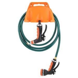 Support mural moderne en plastique pour tuyau d'arrosage, organisateur multifonctionnel d'outils de jardinage pour l'irrigation et l'arrosage des fleurs - Product Image 5