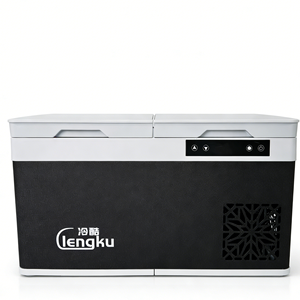 Mini-réfrigérateur portable pour voiture, compresseur 12V 24V, glacière pour <span class=keywords><strong>camping</strong></span> en extérieur - Product Image 1