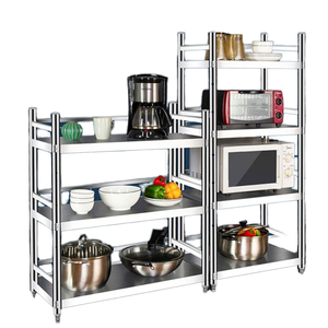 Cao cấp vệ sinh thép không gỉ kệ bếp thiết kế mới cho khách sạn và nhà hàng - Product Image 1