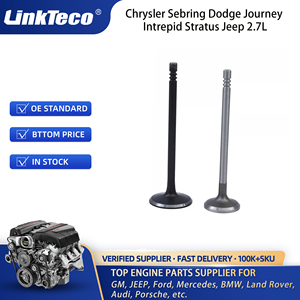 Linkteco 12 paires de soupapes d'admission et d'échappement compatibles avec EER EES essence pour Chrysler Sebring Dodge Journey Intrepid Stratus Jeep 2.7L de 98 à 12 - Product Image 5