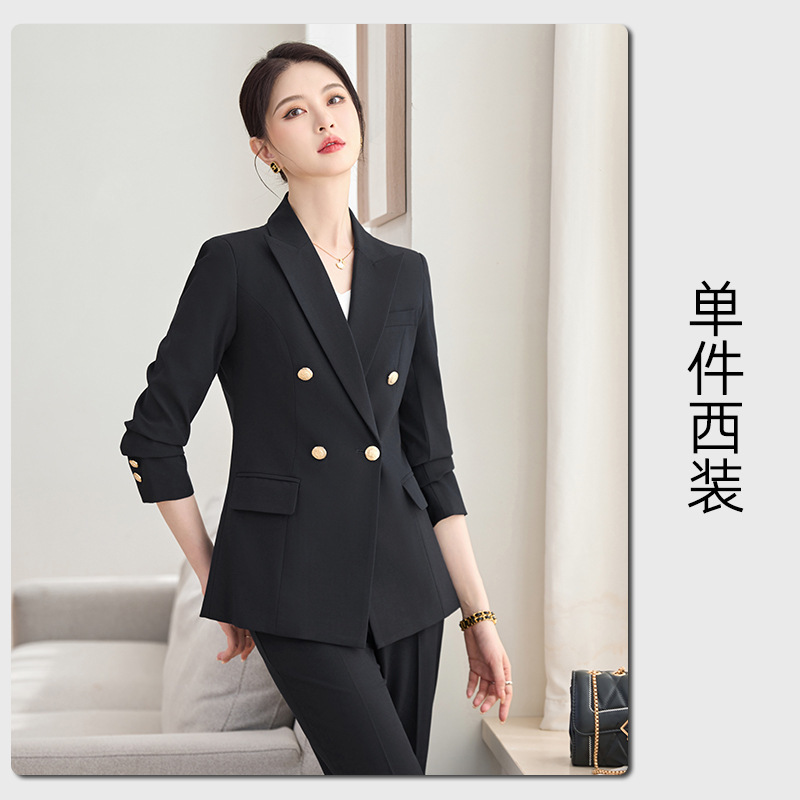 Black single-piece suit