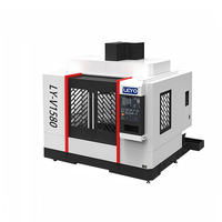 Centre d'usinage vertical CNC 5 axes LEYO, tour CNC vertical avec système de commande Fanuc VMC1580