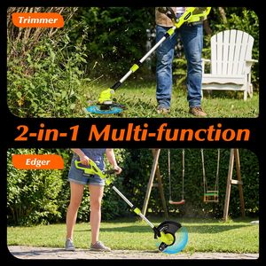 Débroussailleuse sans fil 21V à batterie, coupe-bordures électrique pour pelouse et jardin - Product Image 5