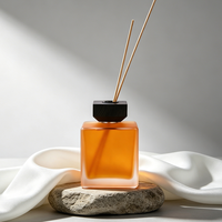 Diffuseur de parfum en verre de haute qualité, grande capacité, 550 ml, 570 ml, avec bouchon