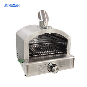 Altura ajustable Estilo moderno Pizza Grill Acero Independiente con carro Alta calidad <span class=keywords><strong>para</strong></span> uso comercial de alimentos <span class=keywords><strong>para</strong></span> acampar - Product Image 3
