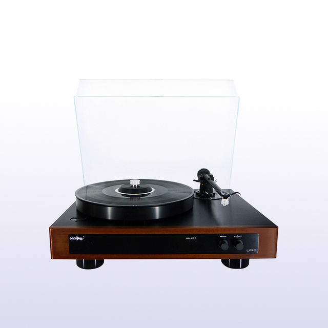 Amari LP-12S Phonograph Vinyl Record Player With 9"250 Tonearm Sing and Playback Disc Suppression Governor