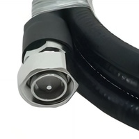 Low Pim Koaxial-Schott-Überspannung schutz 4.3 /10 Stecker 1/2 Super flex Rf-Überbrückung kabel 4.3-10 Stecker 5M